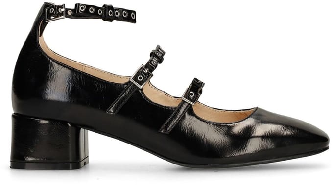 Sacha - Dames - Zwarte lak Mary Jane's - Maat 37