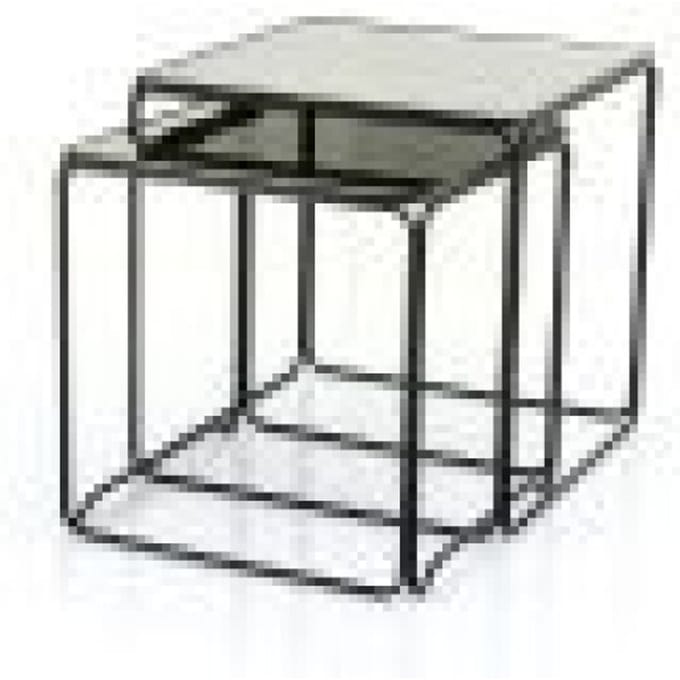 Furnilux - Bijzettafel Olit Medium (set van twee)45 x 45 x 43 cm