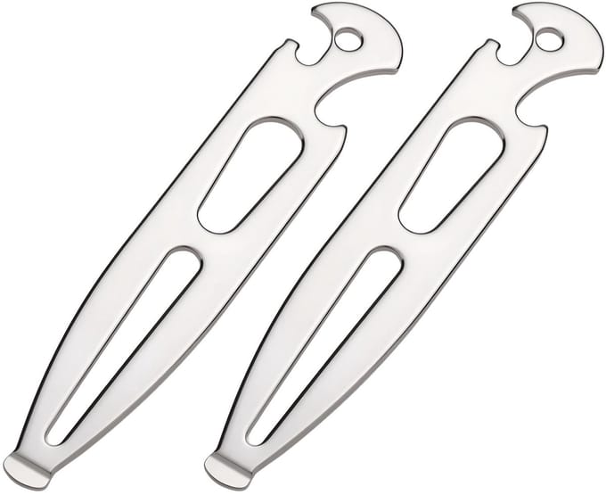 Dailygoods- Beugel Multifunctioneel - RVS - 112x21mm - Bootgereedschap - Handgreep - Onderhoud - Reparaties - Moersleutel