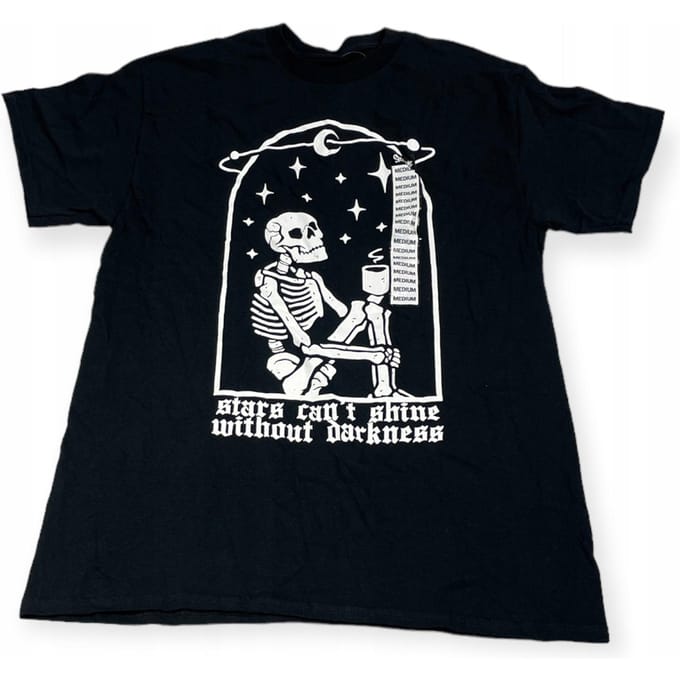 Koszulka T-shirt męski okrągły dekolt SPENCER'S Threadless M gray