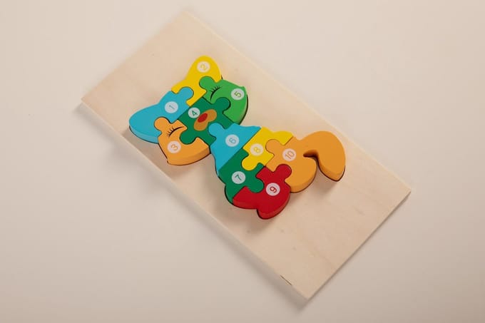 Heppiedepeppie Kids-Kinderpuzzel-Vos-3D-Hout
