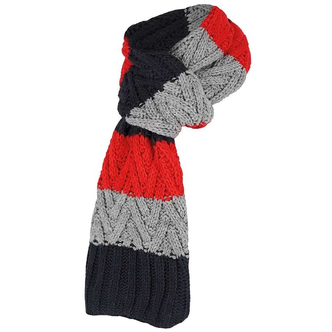 Sarlini - Sjaal jongens - Knitted - Navy - Wintersjaal 2 t/m 4 jaar