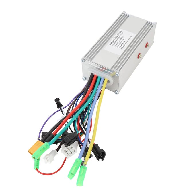 36V 48V 60V 1000W 38A Motorcontroller Kit Aluminiumlegering 5540 Borstelloze Controller met SW900 LCD gray