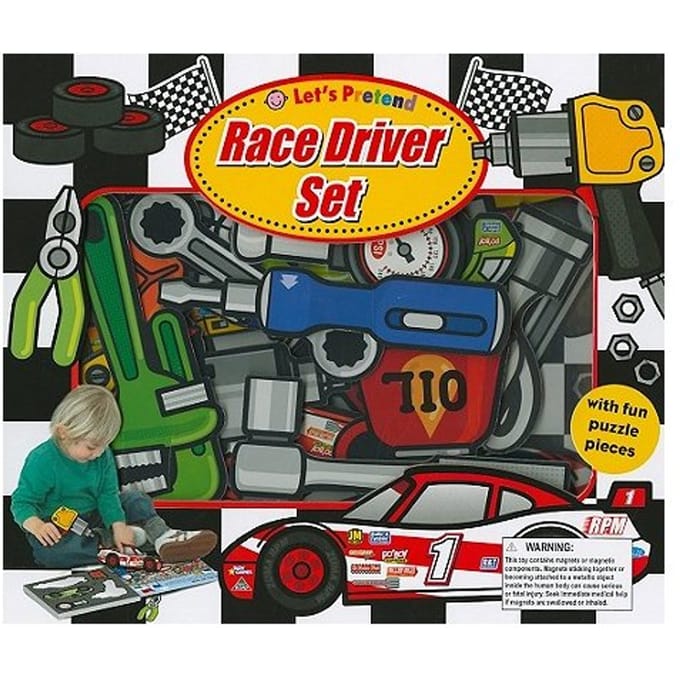 Lets Pretend Race Driver Set - ROGER PRIDDY