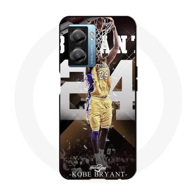 Coque - Maniacase - Realme V23 - Kobe Bryant - Silicone - Souple noir