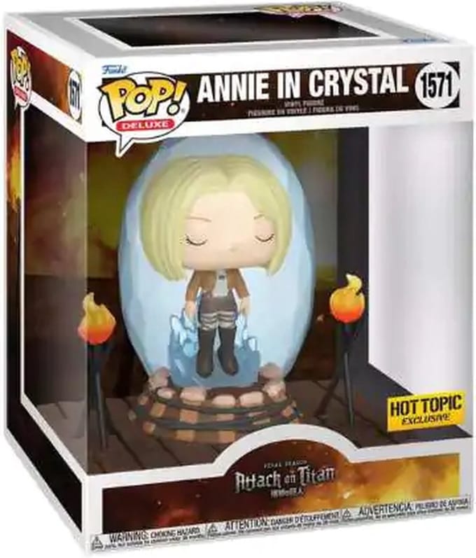 Funko Pop! Animation: Attack on Titan - Annie in Crystal Deluxe Special Edition Exclusive