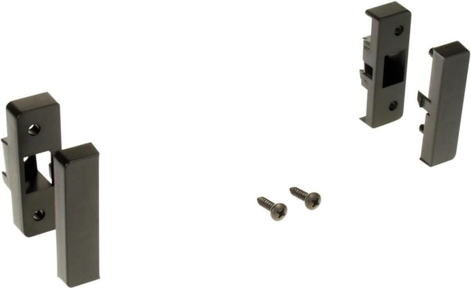 1-DIN Paneel geschikt voor Audi A3 (8L) 1996-2000 Kleur: Zwart