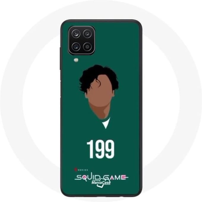 Coque Samsung Galaxy A12 Squid Game Ali Abdul numéro 199
