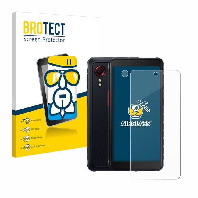 Screenprotector voor Samsung Galaxy XCover 5 Enterprise Edition (Voor+Camera) Beschermglas transparant