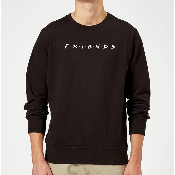 Friends Logo Contrast trui - Zwart - L