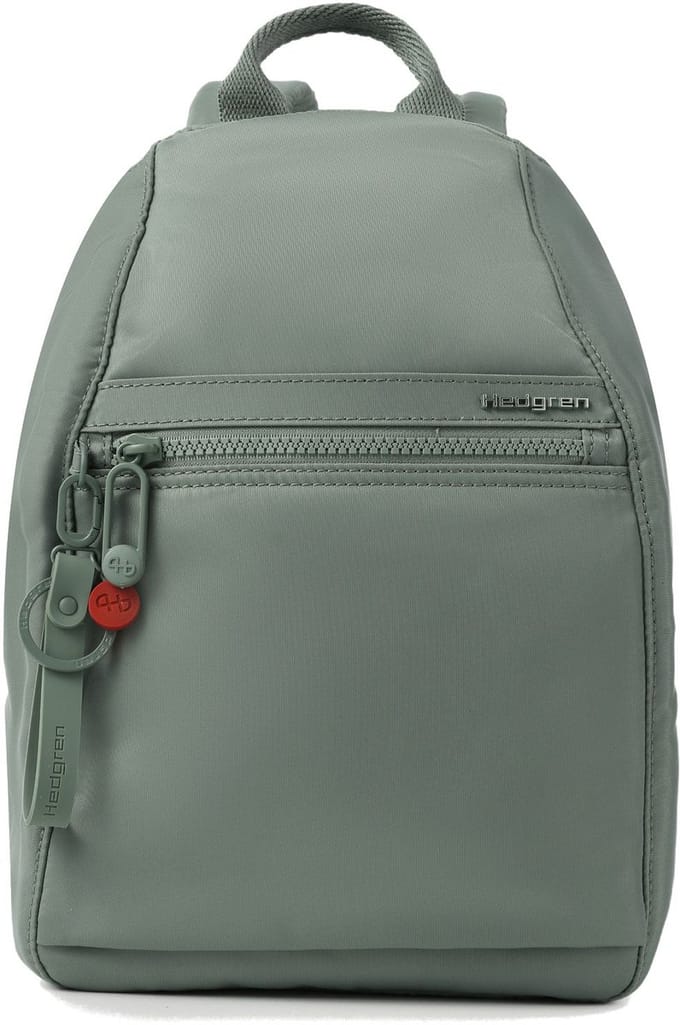 Hedgren vrijetijdsrugzak rugzak Inner City Vogue Backpack Small RFID Green Milieu groengrijs