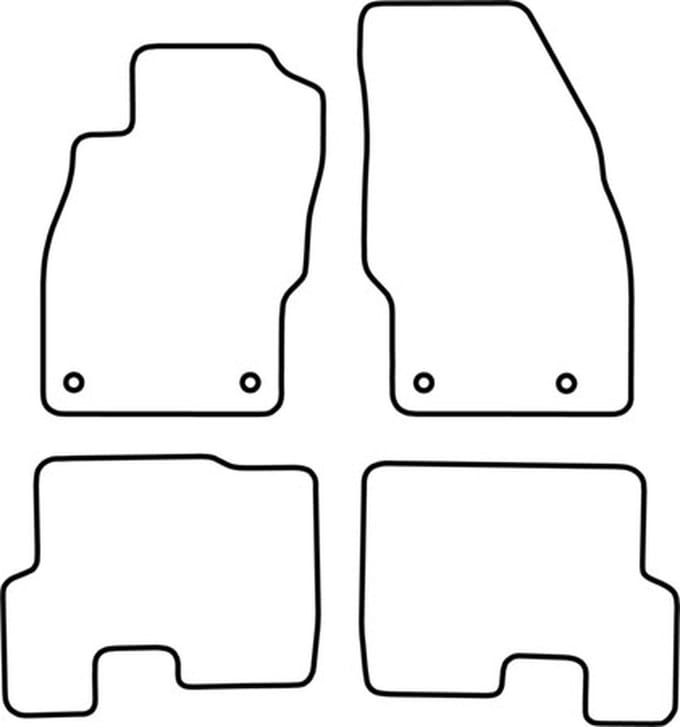Automatten | Mattenset Opel Corsa - E modellen - 2014 - 2019