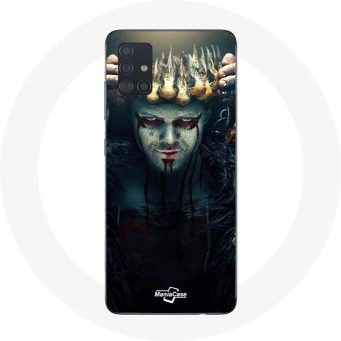 Coque pour Samsung Galaxy A71 Vikings Ragnar Lothbrok Méchant Série Saison 5