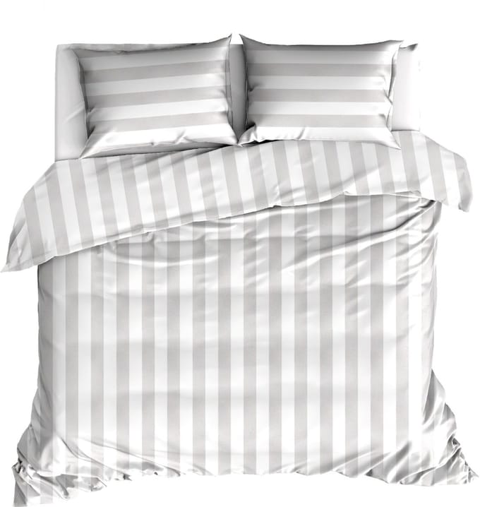 Livello Dekbedovertrek Beach Stripe Grey 2 persoons