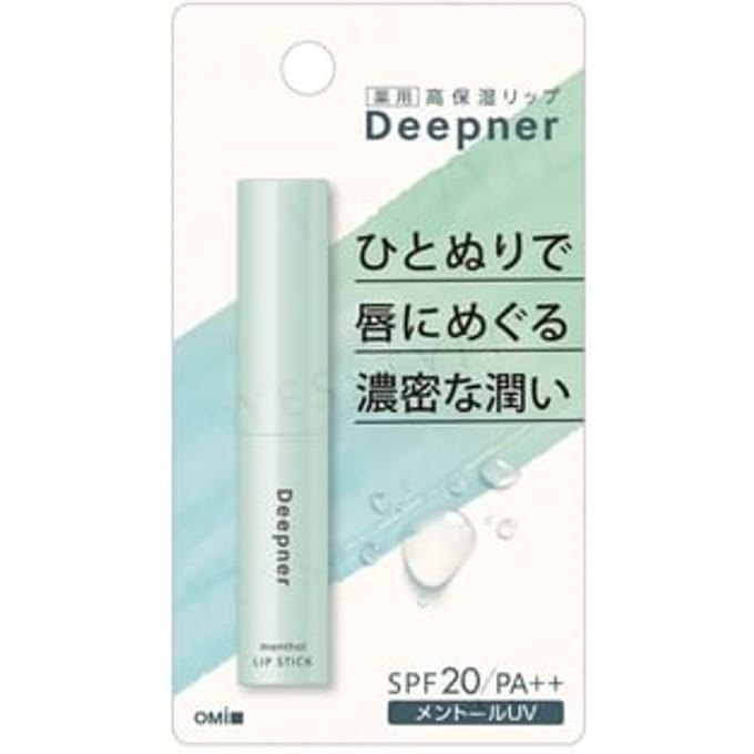 OMI - Deepner Menthol UV Lip Stick SPF 20 PA++ - Lippenbalsem