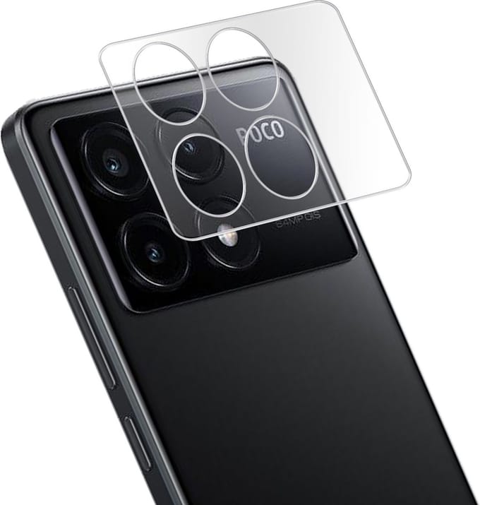 Camera Lens Protector Geschikt voor Xiaomi Poco X6 Pro - Extra Sterk - Camera Screenprotector Beschermglas - Gehard Glas - Tempered Glass - Screen Protector