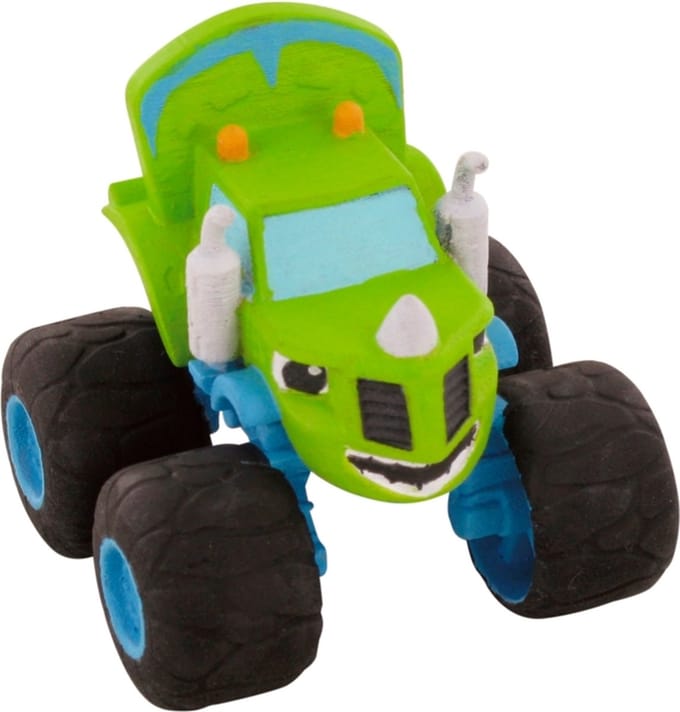 Blaze taart topper Zeg - 5 cm