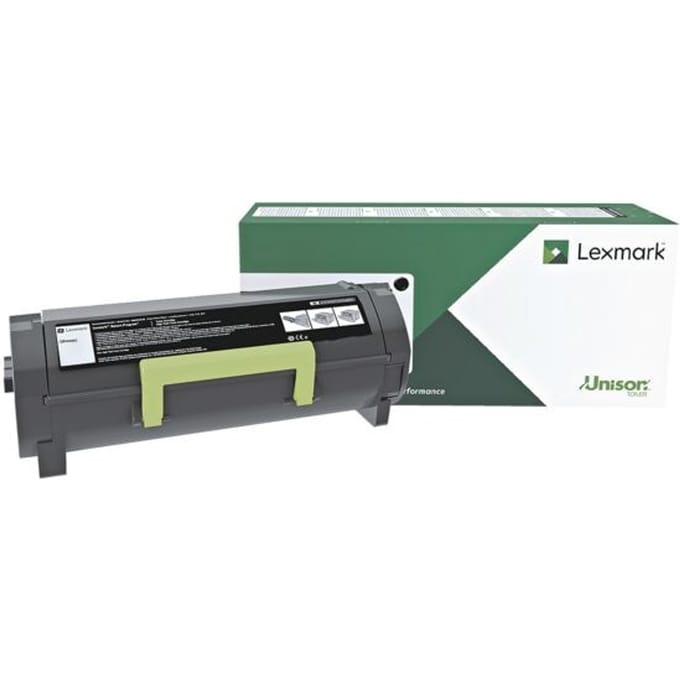 Originele Lexmark toner 56F2000, één verpakking, zwart