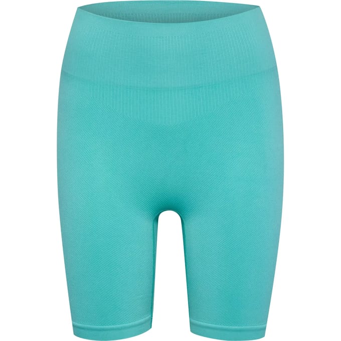 Naadloze hoge taille fietsbroek voor dames Hummel Alive