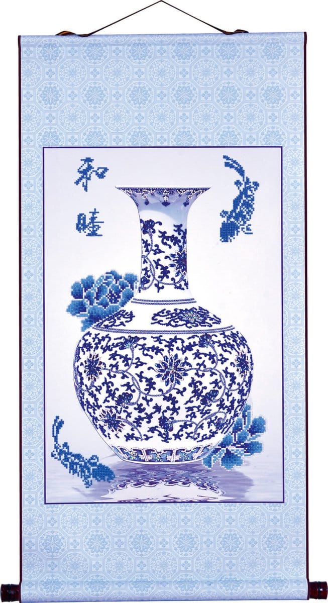 Diamond Dotz diamond painting - Oriental Blessing Peace groot pakket.