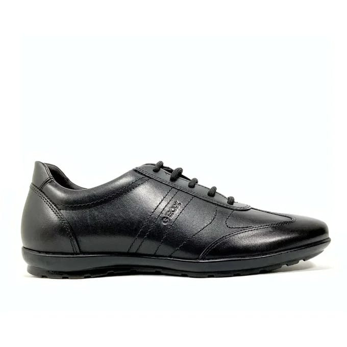 GEOX SYMBOL HEREN Veterschoenen - ZWART