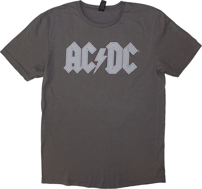 AC/DC - Have A Drink On Me Heren T-shirt - M - Grijs