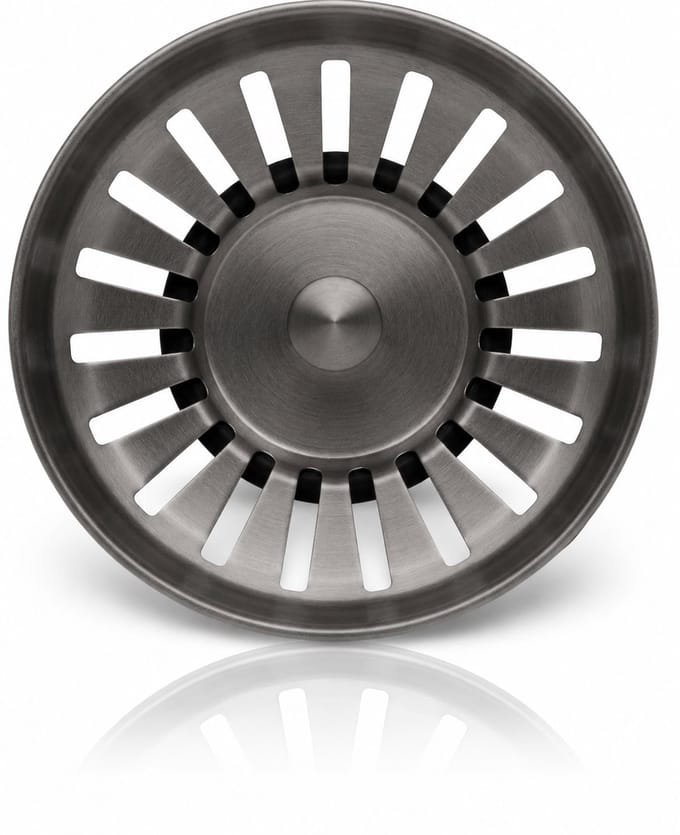 Waterval Premium Brushed Korfplug RVS - Inclusief 3 Pinnen - Gunmetal Grey - 78mm