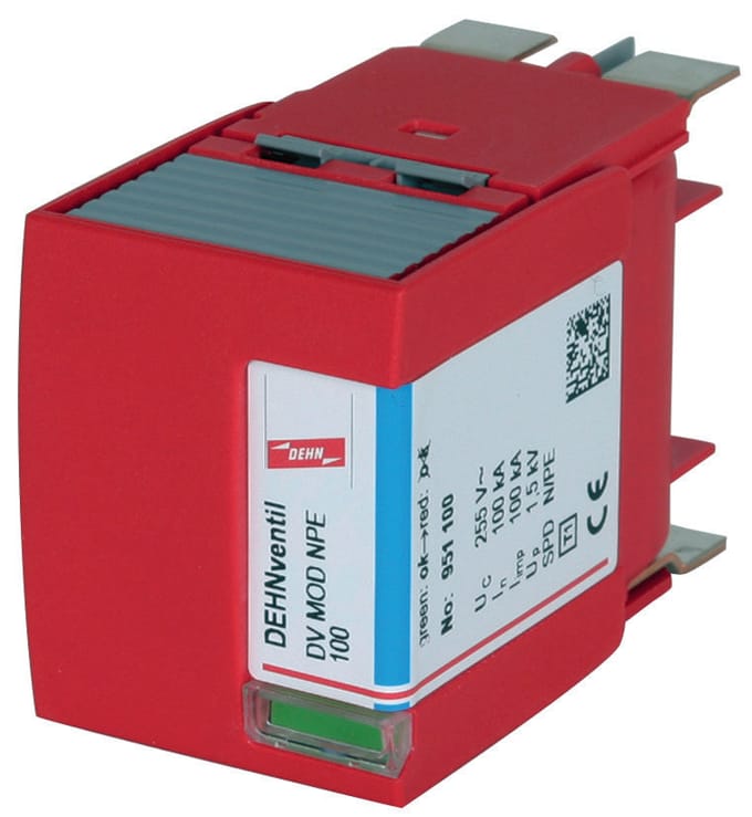 Dehn N-PE vonkbrug-gebaseerde beschermingsmodule type 1+2 voor Dehnventil - 951100