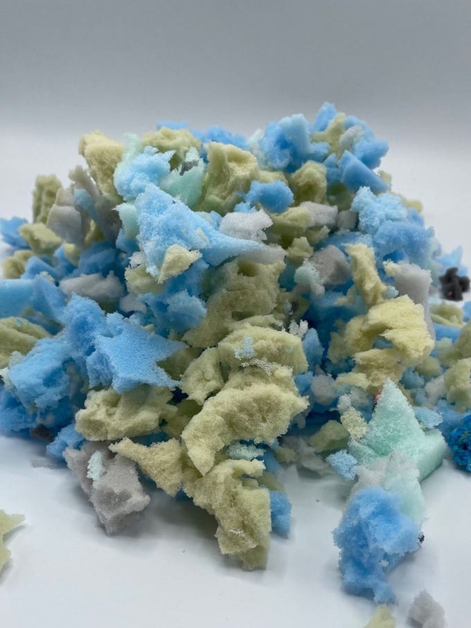 Kussenvulling - Polyether vlokken - Schuimvlokken - Polyether - Voordeelverpakking 100L / 2500gram
