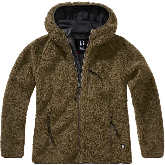 Brandit - Teddyfleece Jacket - M - Groen