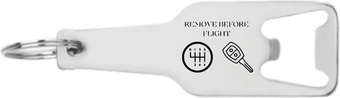Akyol - remove before flight flesopener - Motor - beste motorrijder - motor - hobby - mannen - 105 x 25mm