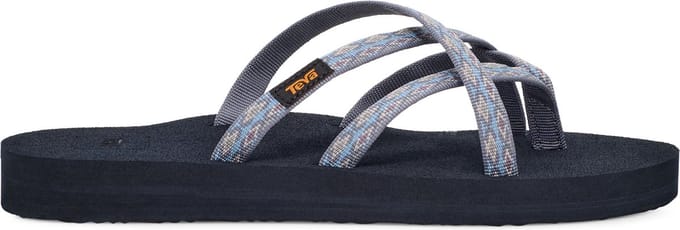 Teva W OLOWAHU Dames Slippers - KALEIDOSCOPE BLISSFUL Blauw