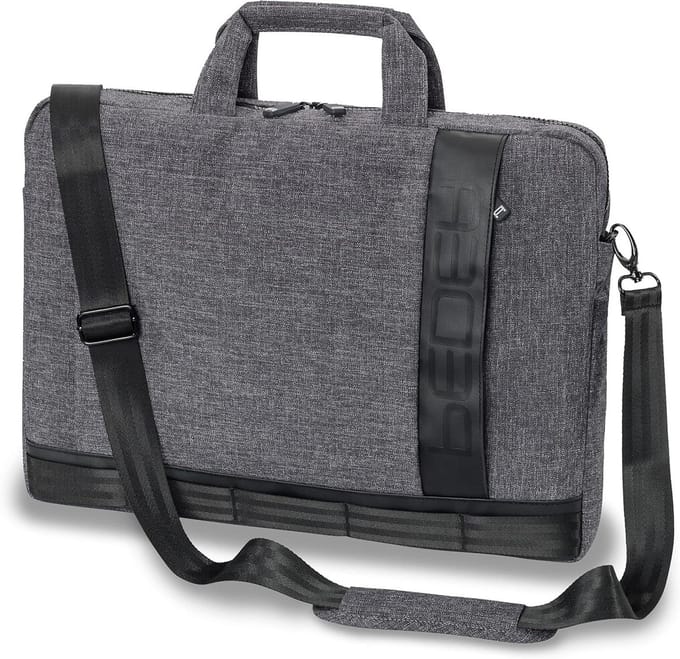 Notebooktas Fancy - Laptoptas Aktetas - Veilig Vervoer - Extra Accessoirevak - 385 cm - Zwart