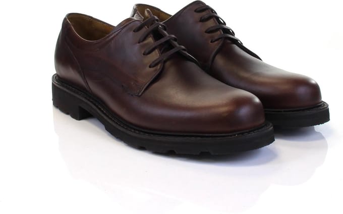 Van Bommel Heren Veterschoenen - Bruin - Maat 42.5