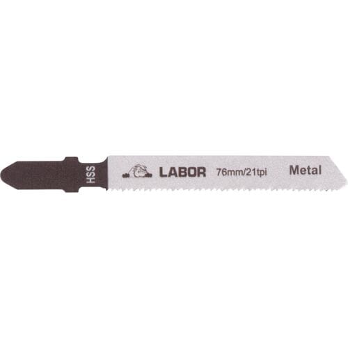 Labor decoupeerzaagbladen metaal T118A 76mm (5 Stuks)