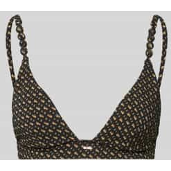 Bikinitop met labeldetail model 'PEARL'