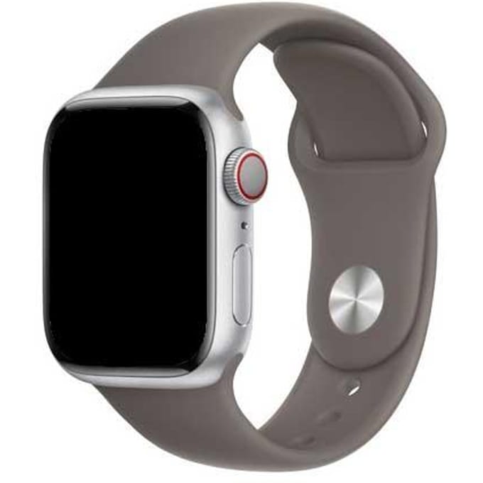 2+1 | Apple Watch Bandje Savro - Siliconen - Klei