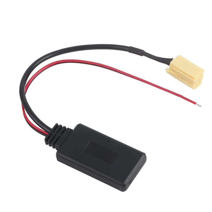 Câble Audio Auxiliaire Bluetooth Adaptateur Fil Ligne Convient pour Alfa Romeo 159 2007 beige