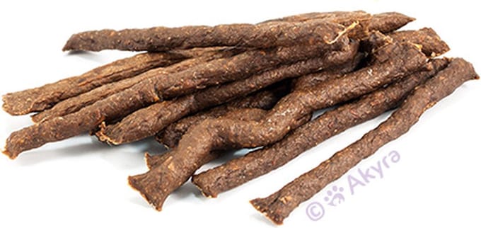 Akyra Sticks Lam - Natuurlijk gedroogde hondensnack - 100 gram