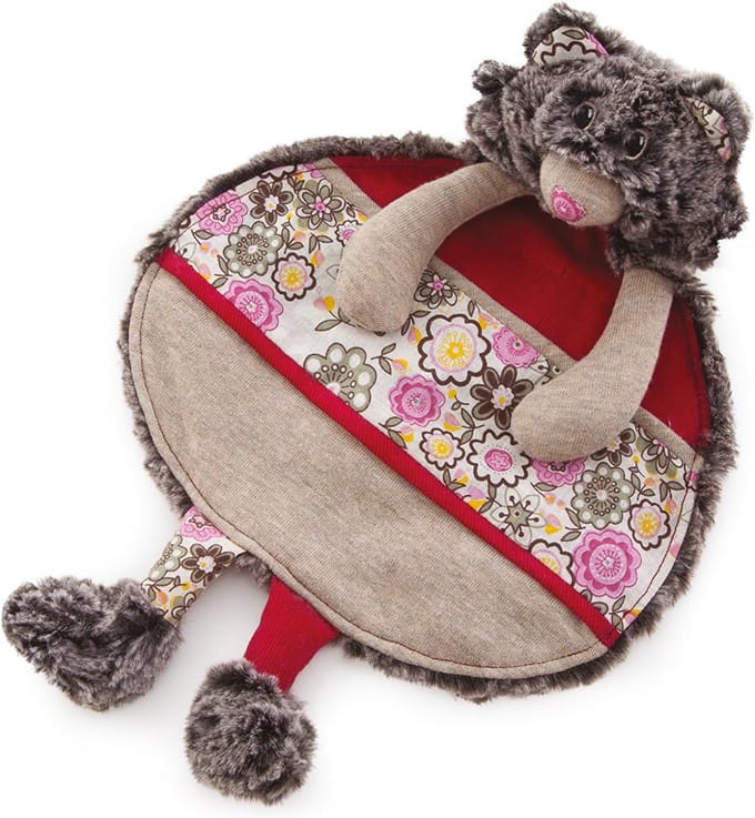 Knuffeldeken met kattenmotief voor baby's en kinderen