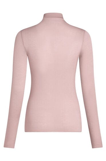 Hunkemöller super soft Turtleneck shirt met Cashmere Roze