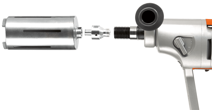 Adapter bit 1/2"g m - 1 1/4 m