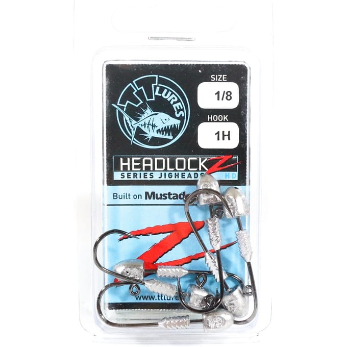 Tackle Tactics TT Headlockz HD jigkop 1/8 oz 1 H 6/verpakking (3597)