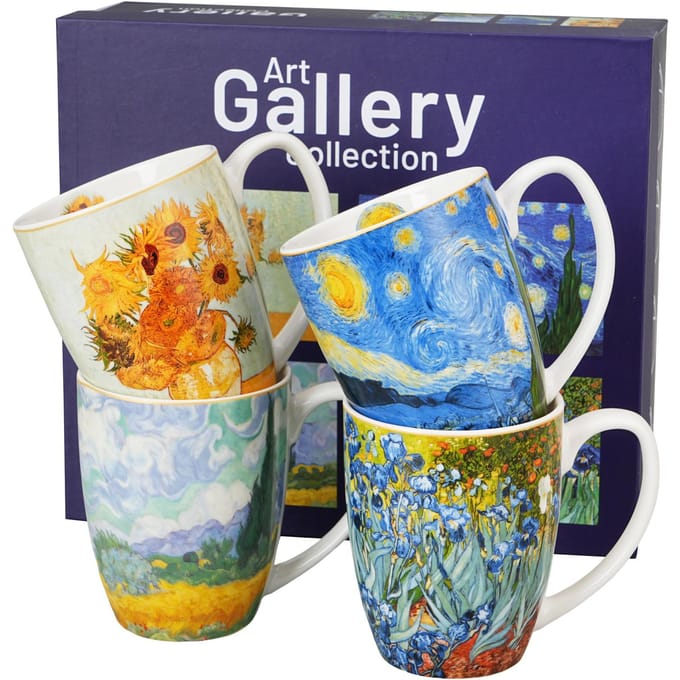 Ensemble de 4 Tasses Van Gogh 350 Ml