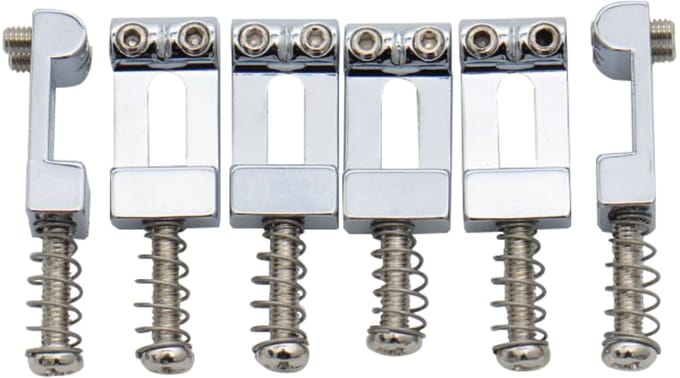 Göldo Strat-Reiter 10,5 mm chrom Guss 6 St - Gitaaronderdeel