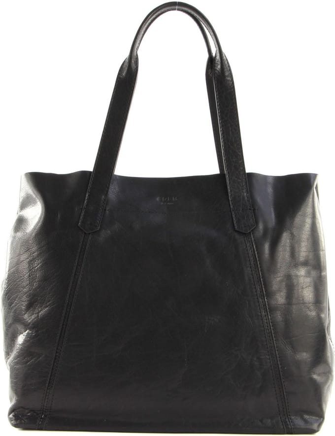 SADDLER Shopper Schoudertas Paris Tote Bag Black Zwart