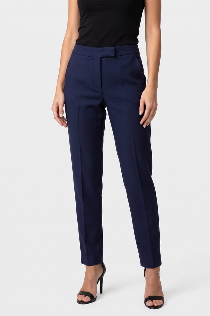 ARKET Eleos Slouchy Heavy Hopsack Blue Taglia: 42 | Pantaloni da completo Outlet | Donna | Blu