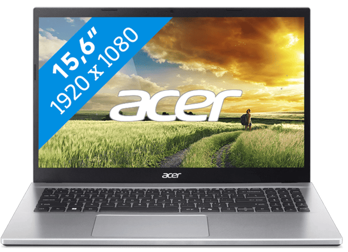 Acer Aspire Go 15 AG15-42P-R2CB AMD Ryzen™ 7 5825U Laptop 39,6 cm (15.6") Full HD 32 GB DDR4-SDRAM 1 TB SSD Wi-Fi 6 (802.11ax) Windows 11 Home Zilver