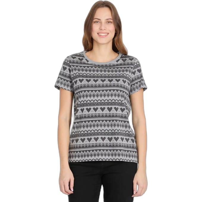Dames-T-shirt met opdruk Ragwear Adori
