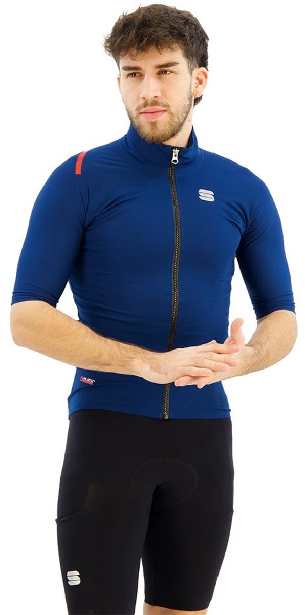 Sportful Fiandre Pro 2 Kortmouwjas Blauw S Man
